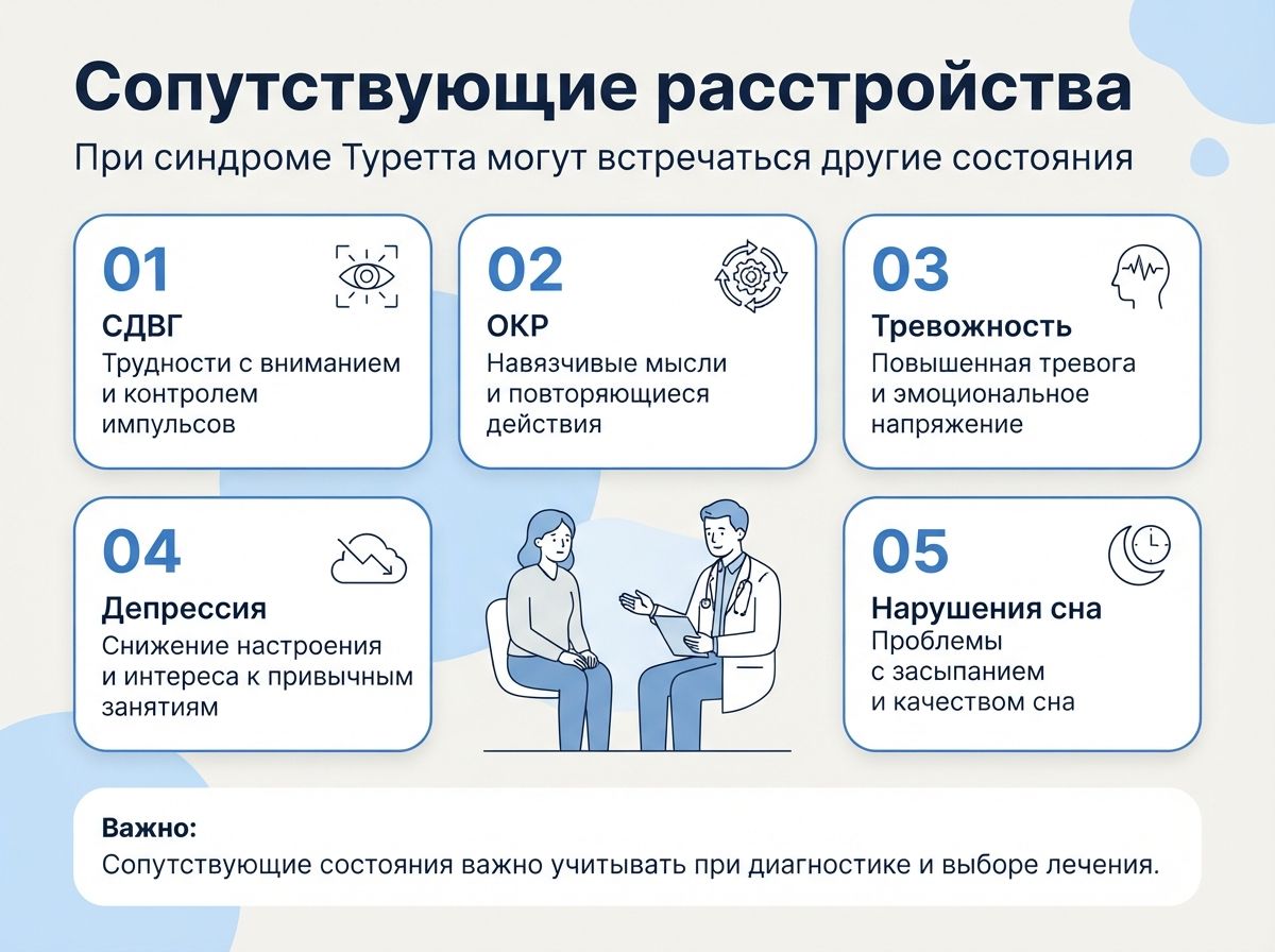Лечение синдрома Туретта в Лермонтове инфографика